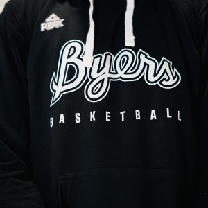 Sweat à capuche BYers noir